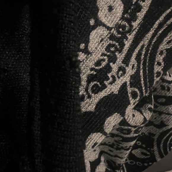 Paisley Print Sweater Dress Plus - Picture 7 of 10